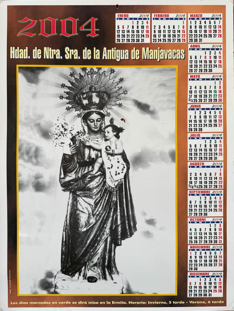 Calendario de 2004