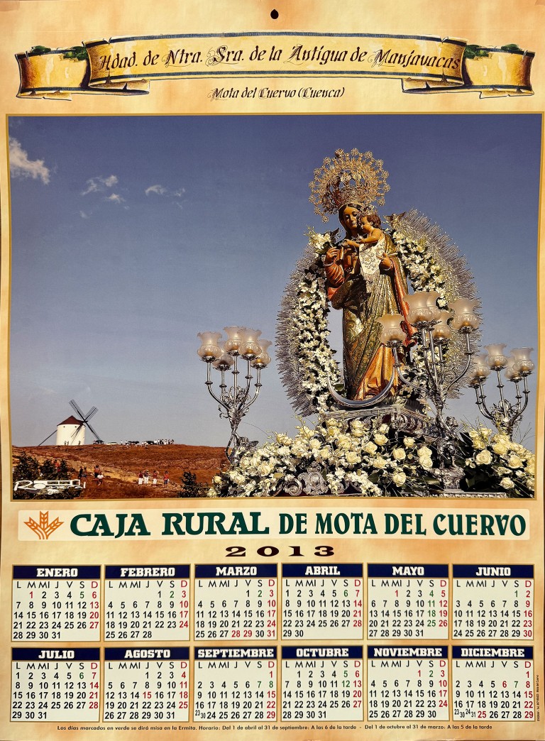 Calendario de 2013