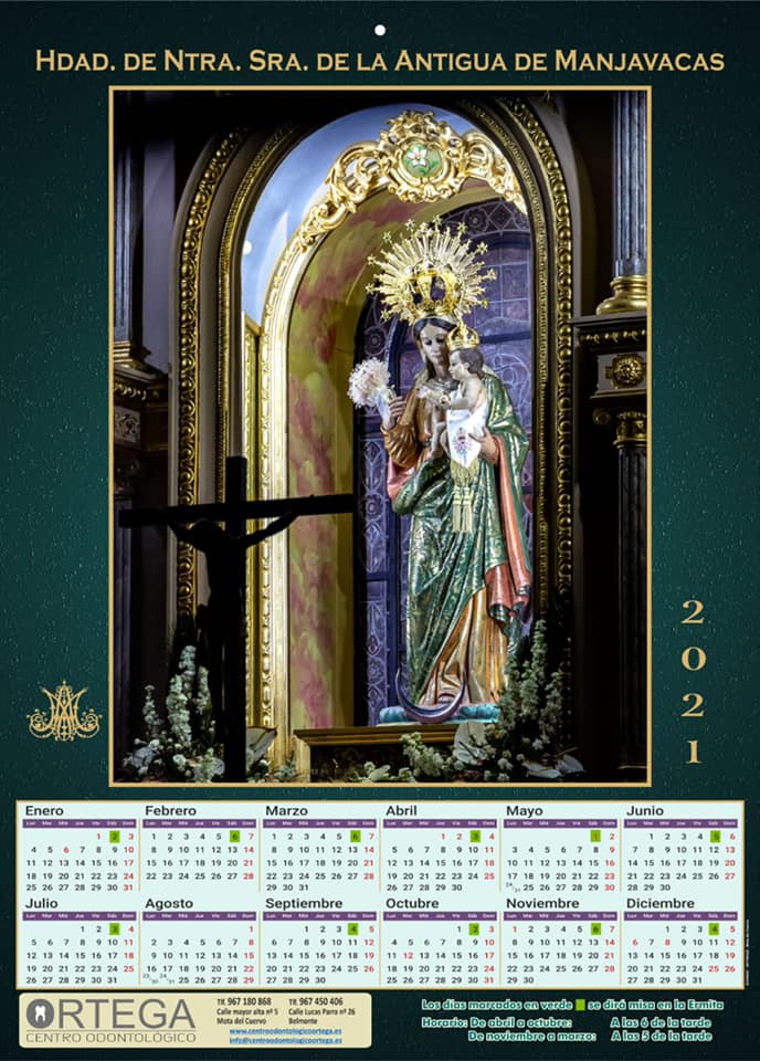 Calendario de 2021