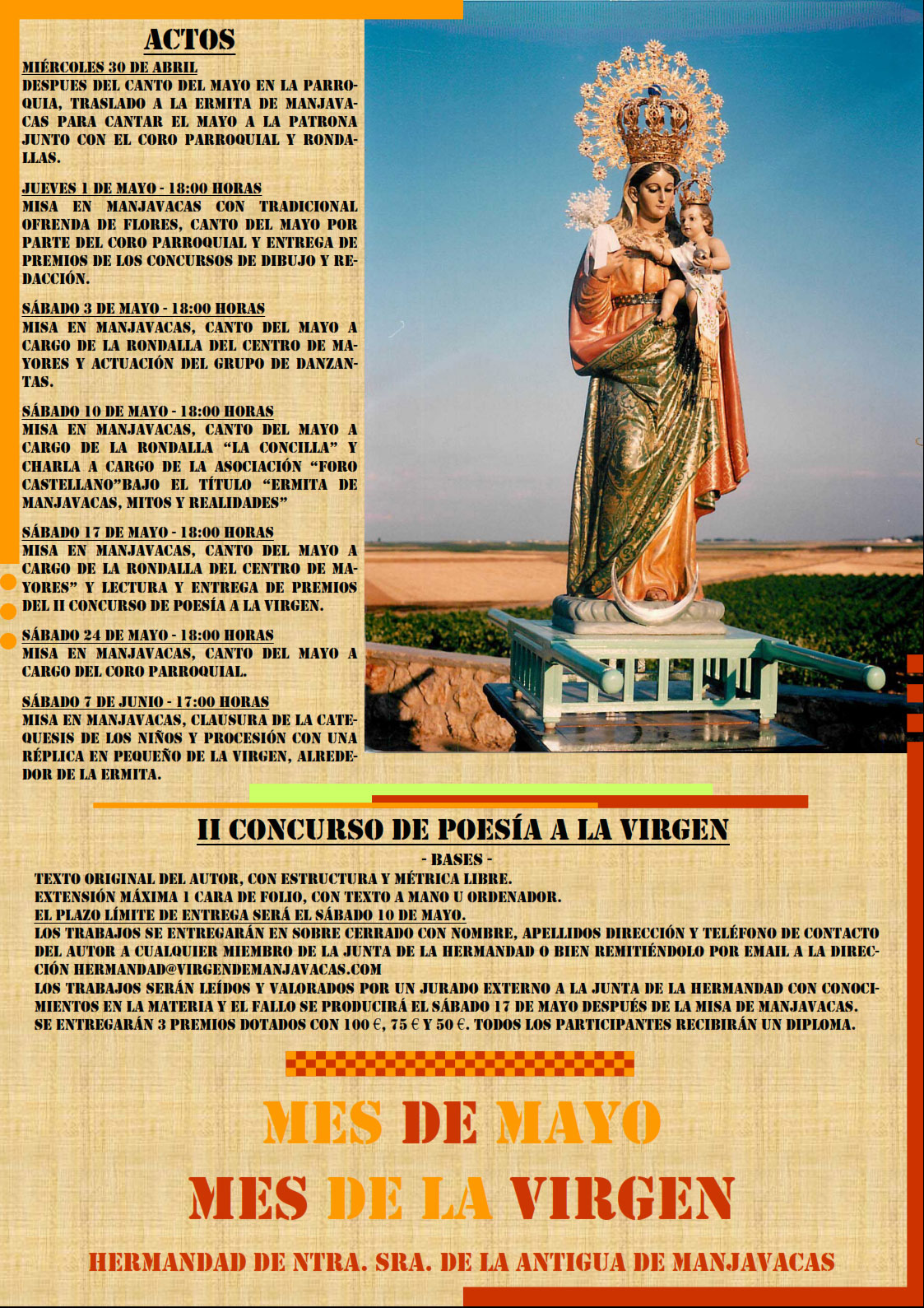 Cartel de actos de 2014