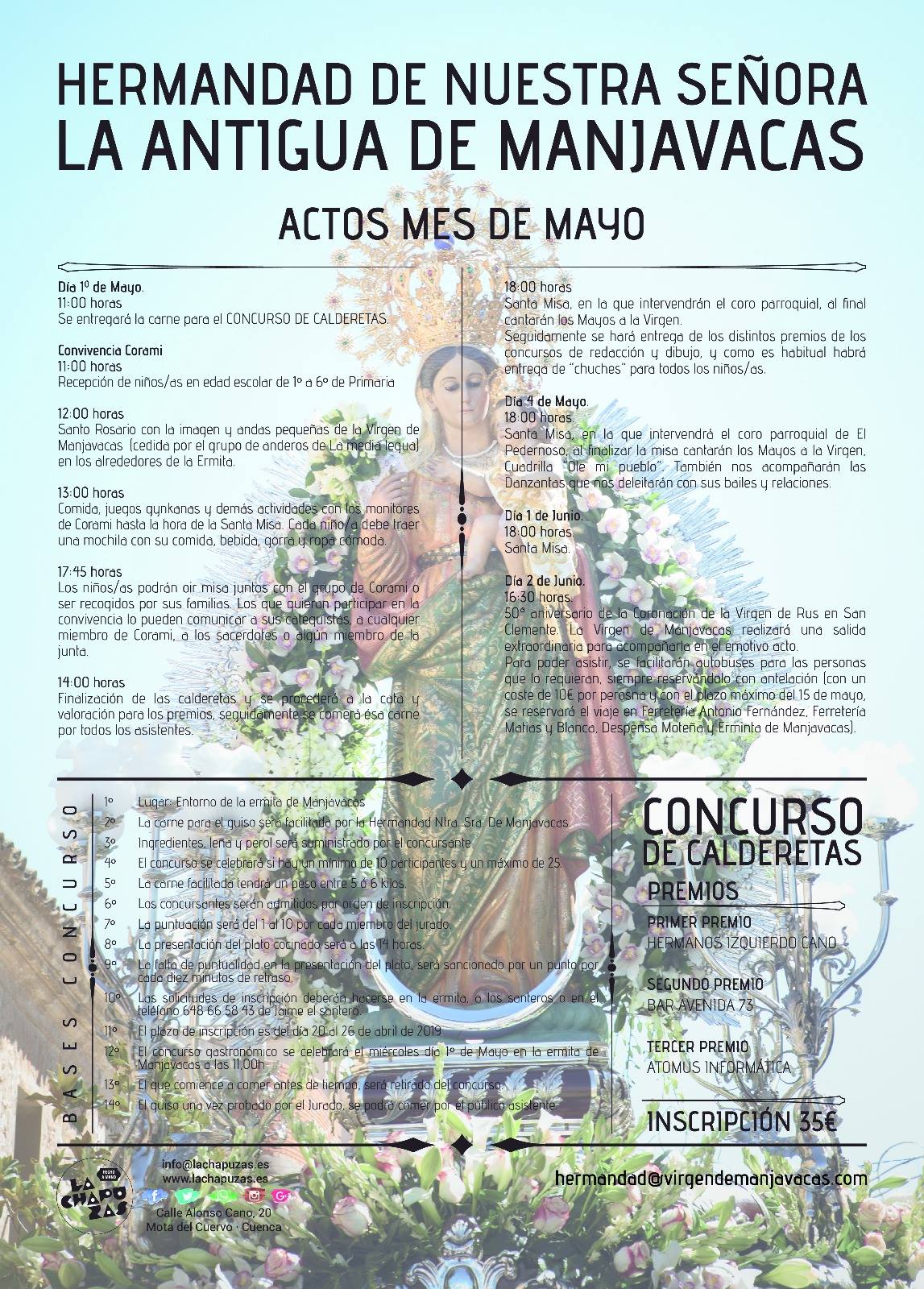 Cartel de actos de 2019