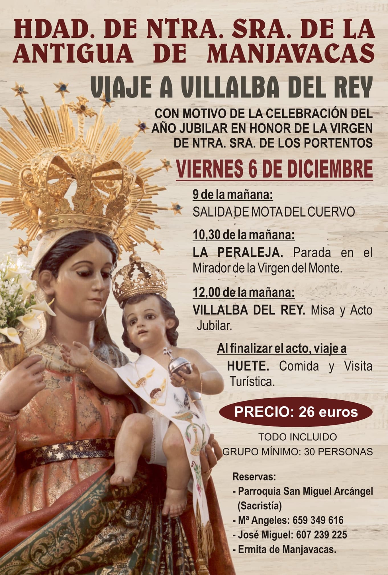 Cartel de actos de 2019