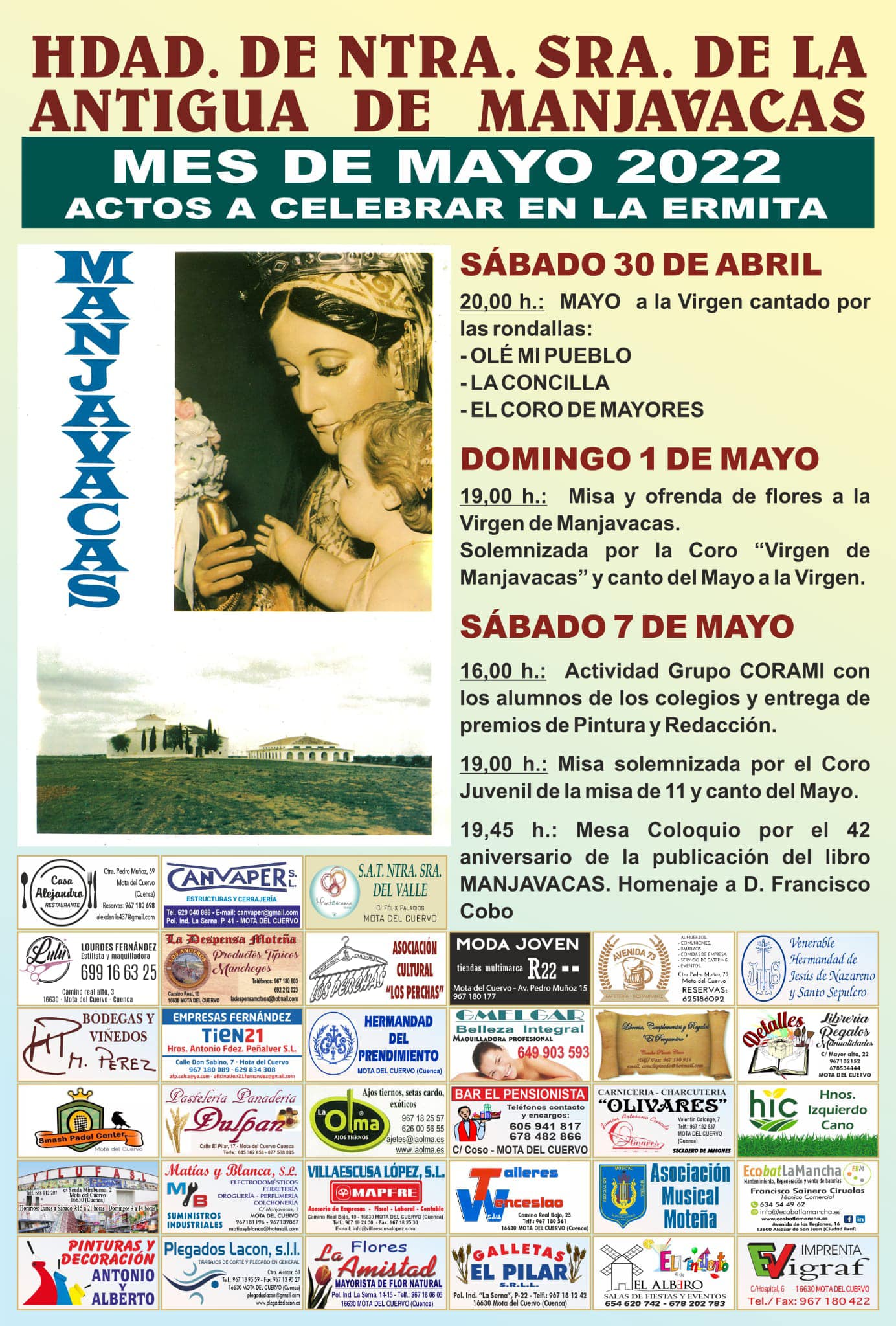 Cartel de actos de 2022