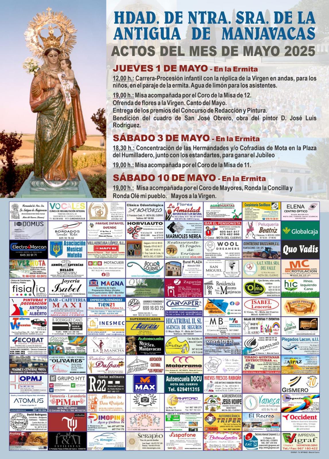 Cartel de actos de 2025