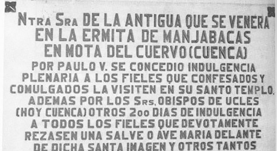 Placa Indulgencia Plenaria