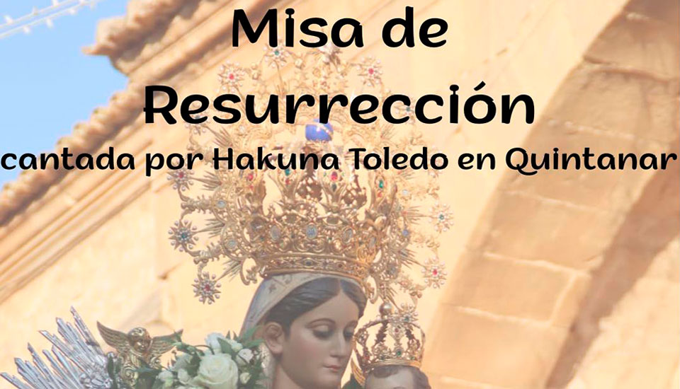 Misa de Resurrección el próximo sábado