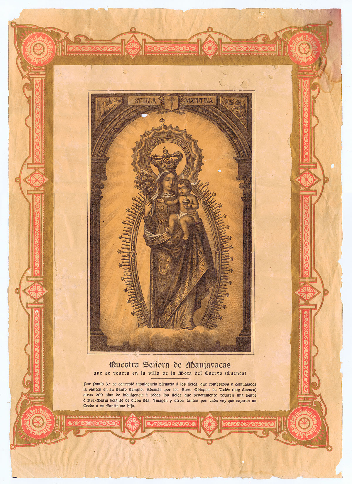 Litografía de 1879