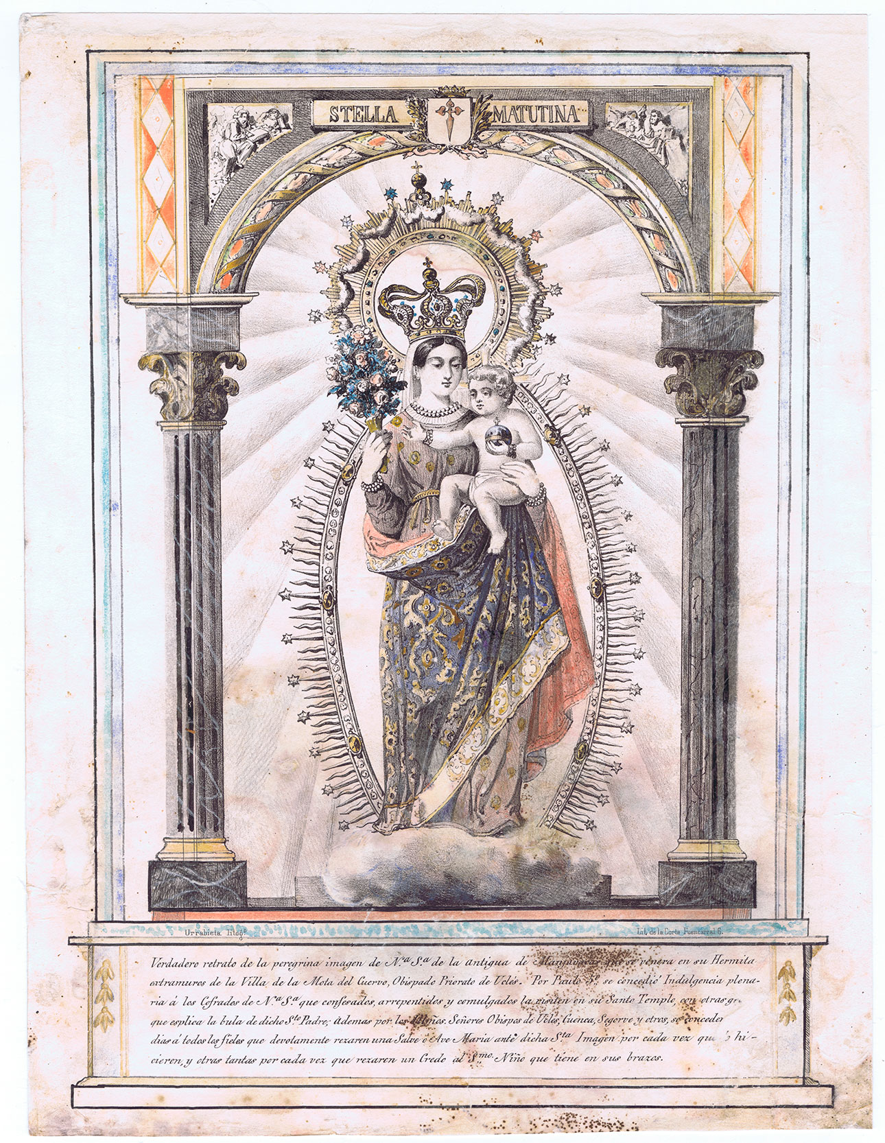 Litografía de 1899