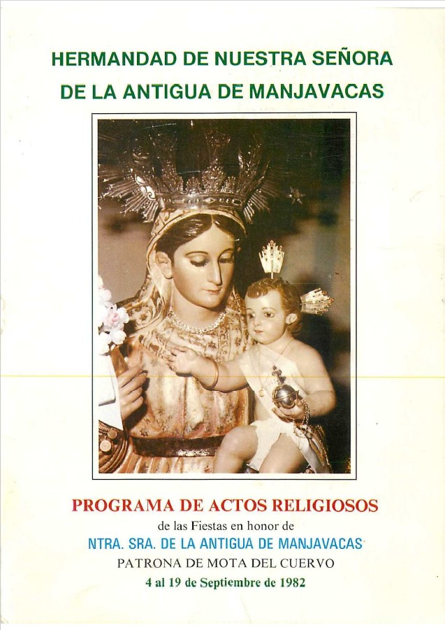 Programa de las fiestas de 1982