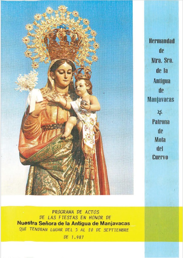 Programa de las fiestas de 1987