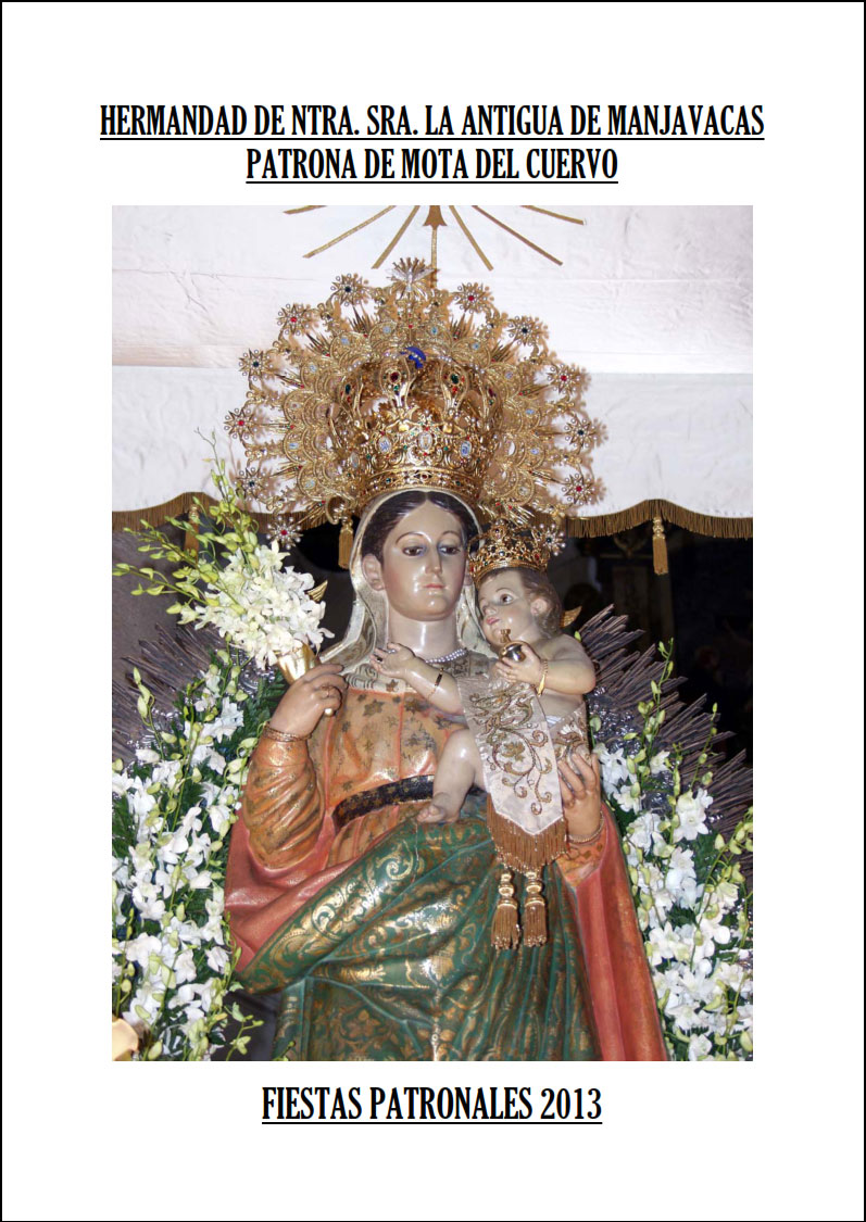Programa de las fiestas de 2013