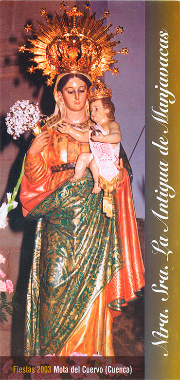 Tríptico de las fiestas de 2003